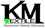 Logo KM-Textile Hurtownia Odzieży Używanej